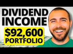 All My Dividend Income In April | $92,600 PORTFOLIO 💰