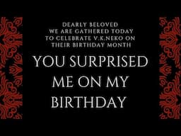 YOU SURPRISED ME ON MY BIRTHDAY 🎂 [F4F][BIRTHDAY ASMRRP][SOFT SPOKEN]