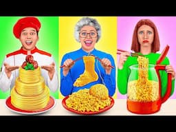 Me vs Grandma Cooking Challenge | Simple Secret Kitchen Hacks and Tools by Mega DO Challenge