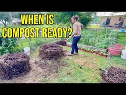 5 Signs Your Compost ISN'T Ready