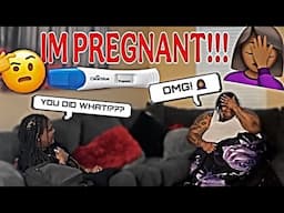 I TOLD MY BF I GOT PREGNANT BY A RANDOM GUY (SHE LOST IT) @RaeLove100 🤣🤯😠
