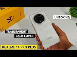 Realme 14 Pro Plus Transparent Back Cover Unboxing | Transparent Back Cover For Realme 14 Pro Plus