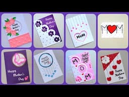 8 Amazing DIY Mother's Day Card Ideas | Mothers Day Cards | Mothers Day Cards 2025 | DIY Gift Ideas