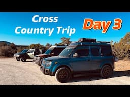 Honda Elements Camper Builds  - Day 3 #vanlife #hondaelement #traveling #usa