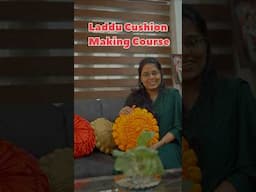 Launching New Laddu Cushion Making Course | Learn to Create Cute & Squishy Cushions! 🧵🎨
