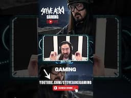 Follow my gaming channel! @SteveAokiGaming