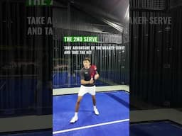 Two smart ways to return the serve in padel 🎾