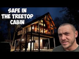 Overnight in a Treetop Cabin with the Bears!