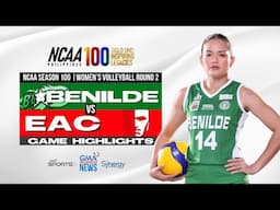Benilde vs. EAC (Women's Volleyball Highlights) | NCAA Season 100