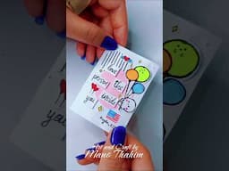 Your words (+ name & flag 🇵🇸) will live in my **Mini Journal** forever. 💘 #artandcraftbymanothahim