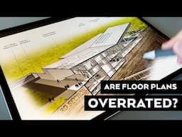 Architecture Concept Design: Section to Perspective Drawing