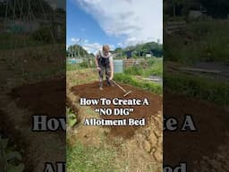🤔🪏HOW TO PREPARE A “NO DIG” BED 🪏🤔  #nodig #allotment #allotmentgarden #allotmentgardening