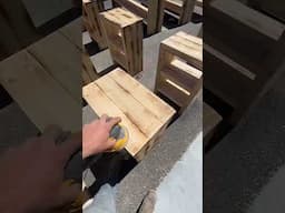 Torch Distress for Old World Look! #construction #carpentry #wood #woodwork #furniture #diy #howto
