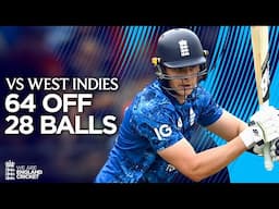 64 off 28 in ODI Opener! | Smith Leads The Team | England vs West Indies