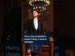 Win a kilt outfit rental for your graduation ceremony!