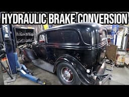 Rare 1934 Ford Sedan Delivery Homemade Juice Brake Conversion
