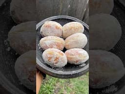 Milky donut/doughnut #donut #doughnut #snacks #food