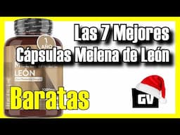 🔥 Las 7 MEJORES Cápsulas de Melena de León BUENAS y BARATAS de Amazon [2025]✅[Calidad/Precio]