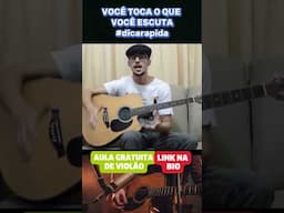 13de15 você toca o que você escuta #violao #dicasdeviolaode7cordas #musica