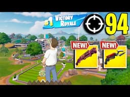 94 Elimination Solo Vs Squads "ZERO BUILD" Gameplay Wins (NEW! Fortnite CH6 SEASON 3 PS4 Controller)