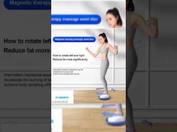 Tummy Twister Abdominal  Body Toner Fat Buster Workout best Home acupressure Gym Equipment Men&Women