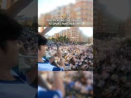 POV: Playing The Trumpet To Thousands Of Spurs Fans In Bilbao #uel