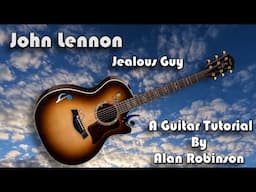 How to play: Jealous Guy by John Lennon - Acoustically - 2025