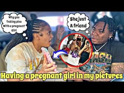 Mya Found This Pregnant Woman In My Phone! *This Was Bad*