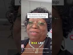 The reviews are in! Look what she said about day 1!