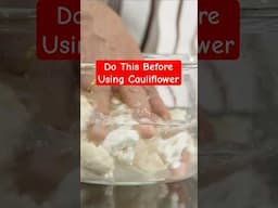 Do this before using Cauliflower ⚠️ #cookingtips #cauliflowerpakora #gobi65recipe #ranveerbrar