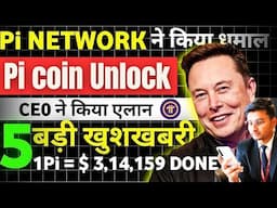 Pi Network New Update | Pi Coin Unlock | Pi Network Listing News | Pi Coin Price | Pi Coin News