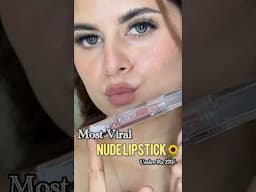 Viral Nude lipstick under Rs 250/- 🥹😳 #lipsticklover #lipsticktutorial #lipstickhack #makeuphacks
