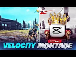 How to edit Free fire velocity montage 😱 in Capcut | free fire velocity montage tutorial
