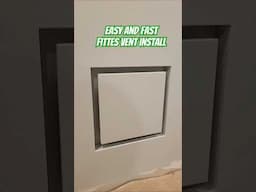 Fittes vents, before and after. it's really that easy. #fittes #airvents #airflow #sexyvent #DIY