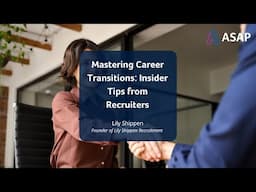 Mastering Career Transitions: Insider Tips from Recruiters