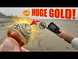 This is the CRAZIEST THING I’ve EVER Found Metal Detecting the Beach!!