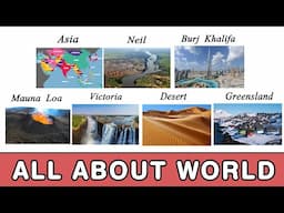 World Quiz & Facts all about | Important places in world | landmarks of the world | GK question Ans
