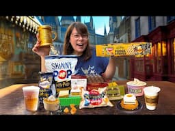 Testing EVERY Butterbeer Food in The Wizarding World!