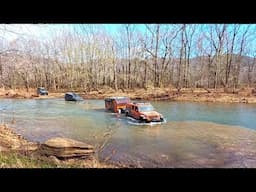 Overlanding the Ozarks, waterfalls and river crossings