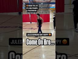 Inside The Life Of A NBA Trainer: Frustration #basketball #basketballtrainer