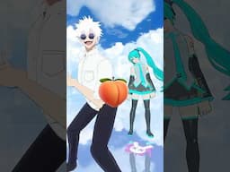 Miku & Gojo Are Wildin’ 💀 | VRChat 🕺 #vrchat #gojo #hatsunemiku #shorts #anime  #wtfshorts #meme
