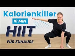 10 Min. HIIT Workout für Zuhause - Fett verbrennen und schnell abnehmen!