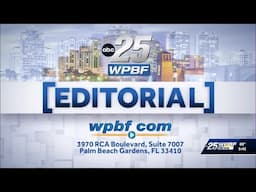 WPBF 25 Editorial: Preparing for the hurricane season