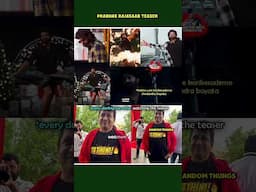 my feelings about prabhas movie teaser The Raja Saab