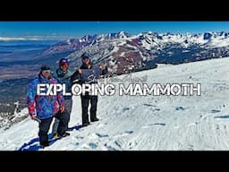 Exploring Mammoth | Snowboarding and Hiking | Road Trip