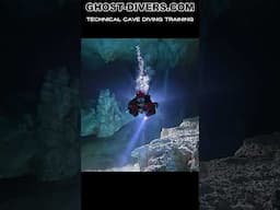 CAVE DIVING TIPS: AVOID TWISTING YOUR LINE!  #ghostdiversvideos #cavediving #sidemount
