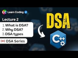 C++ DSA Introduction | Data Structure & Algorithms