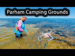 Parham Camping Grounds, Raking for Crabs, Balaklava, Port Wakefield, Aussie Grey Nomads, EP-178