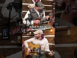 Leanr how to jam on the mandolin!😱 #mandolin #bluegrass