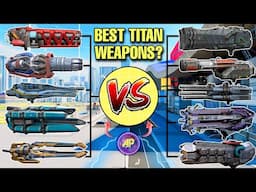 🔥 ALL TITANS ALPHA WEAPONS 1VS1 STYLE COMPARISON DAMAGE! || WAR ROBOTS WR ||